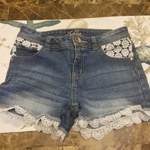 ***SOLD***Girls Justice shorts